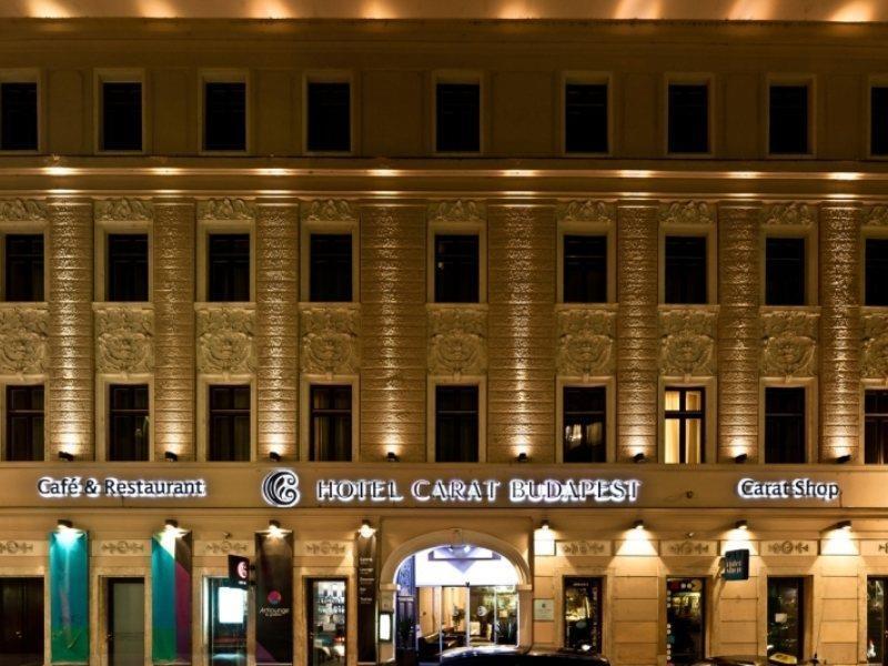 Carat Boutique Hotel Budapest Exterior foto