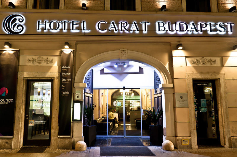Carat Boutique Hotel Budapest Exterior foto